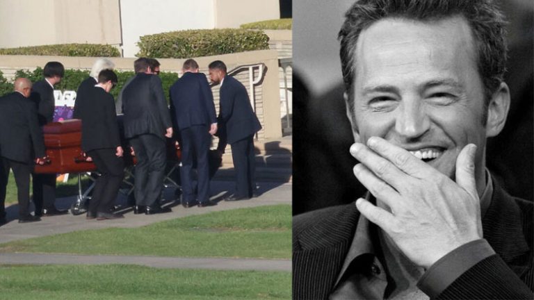 Matthew Perry Οι συμπρωταγωνιστές του στα Φιλαράκια τον συνόδευσαν