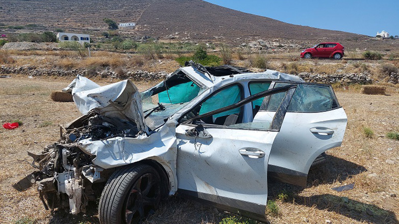 Σοκαριστικό τροχαίο