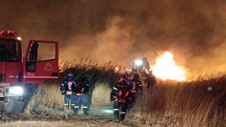 Υπό μερικό έλεγχο η πυρκαγιά στο Ποτοκάκι της Σάμου