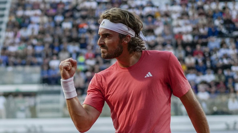 Paris Masters: Τσιτσιπάς-Ταμπίλο 1-0 games (Πρώτο σετ)