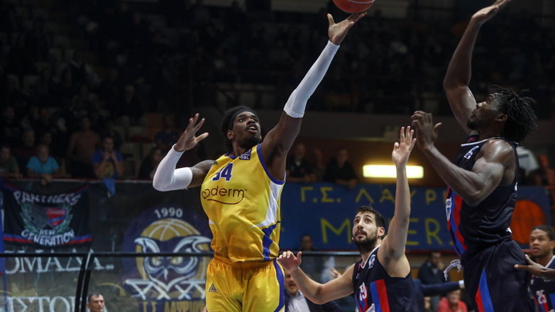 Greek Basketball League: Πρώτη νίκη για το Λαύριο, 84-80 τον Πανιώνιο στην παράταση