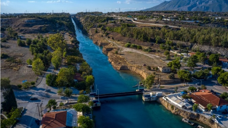 Κλείνει για τα πλοία ο Ισθμός της Κορίνθου