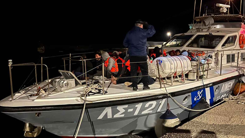 Επιχείρηση διάσωσης 30 μεταναστών στα ανοιχτά της Γαύδου