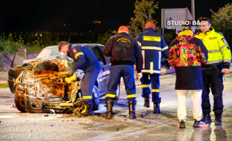 Σοβαρό τροχαίο στο Ναύπλιο με 4 τραυματίες