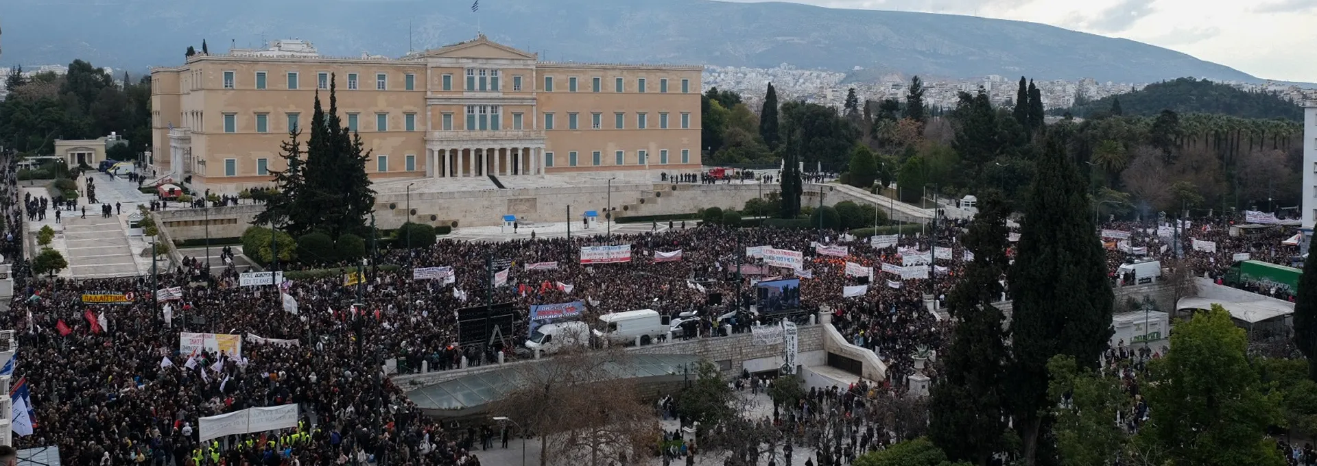 Ελεύθεροι επτά συλληφθέντες από τις συγκεντρώσεις για τα Τέμπη