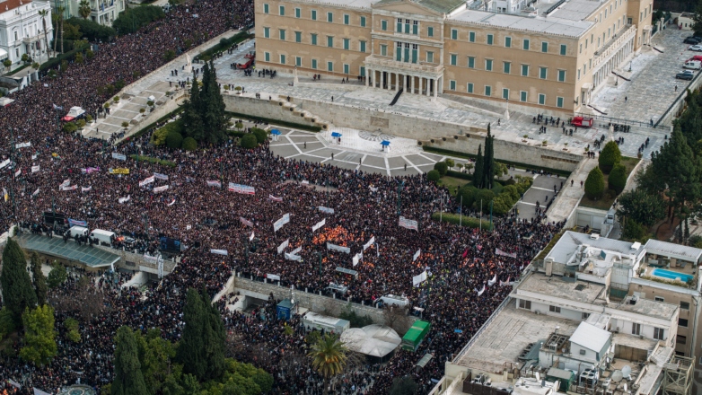 Ελεύθεροι και οι 24 συλληφθέντες από τις συγκεντρώσεις για τα Τέμπη