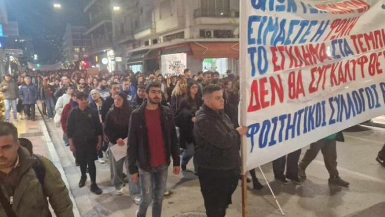 Νέα συγκέντρωση για τα Τέμπη στον Βόλο