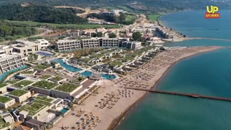 Costa Navarino Mantarin Oriental: Δείτε τη νέα ναυαρχίδα του ελληνικού τουρισμού από ψηλά