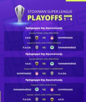 Αυτό είναι το πρόγραμμα των Playoffs