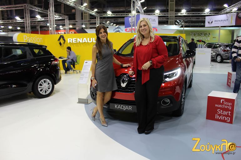 Χαμόγελα για την Ντένι Θεοχαράκη και τη Μαρία Παπαδάκη λόγω του... Renault Kadjar που έρχεται πολύ σύντομα στην Ελλάδα! 