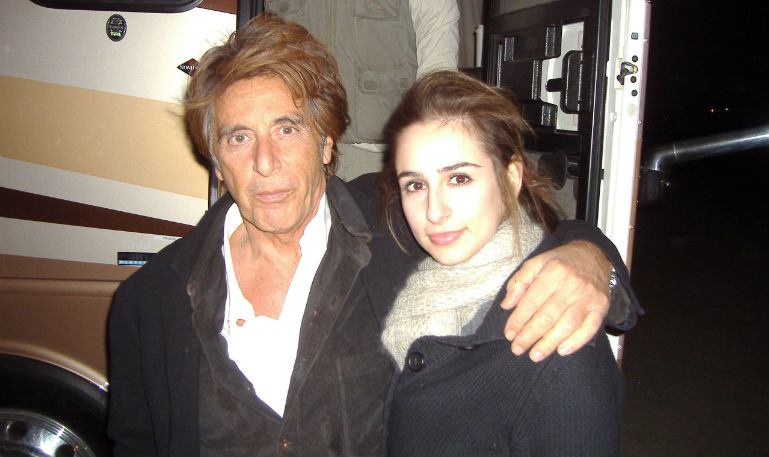 Η Έλενα με τον Al Pacino
