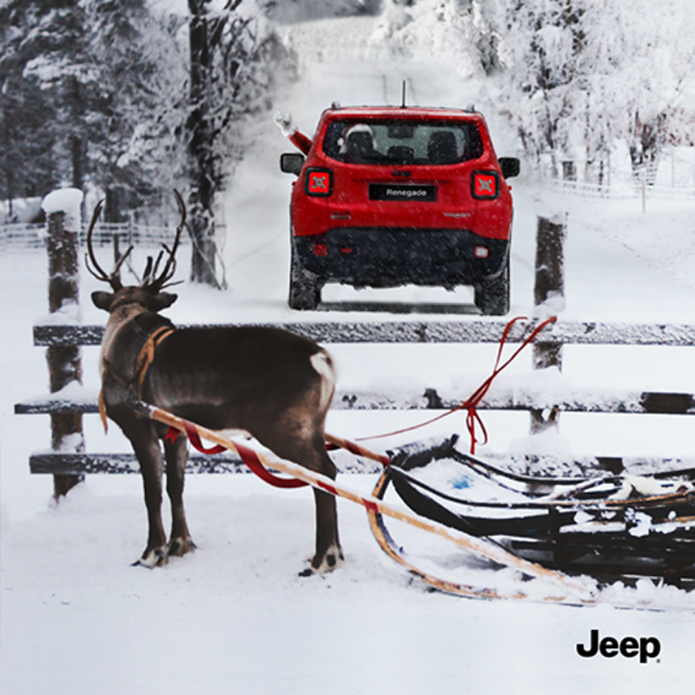 Άντε... γεια τάρανδε!!! Jeep... Όνομα και πράγμα!