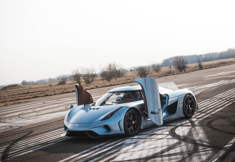 To σουηδικό Koenigsegg Regera...