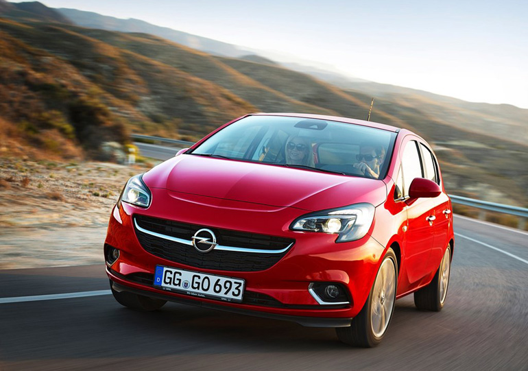 Σπορ σχεδίαση για την τελευταία γενιά του Opel Corsa...