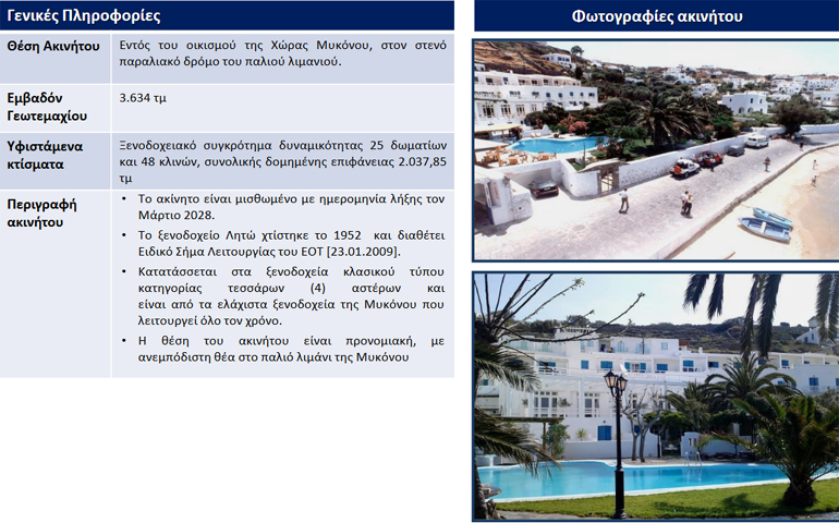 Oι πληροφορίες που αναρτήθηκαν στο https://www.e-publicrealestate.gr