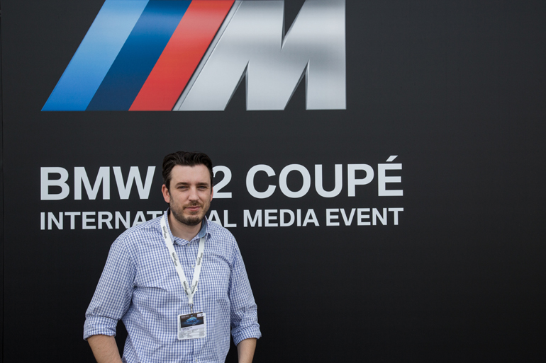 Ο Διευθυντής Εταιρικής Επικοινωνίας του BMW Group Hellas Κωνσταντίνος Διαμαντής, μας συνόδεψε στο ταξίδι της Ουγγαρίας