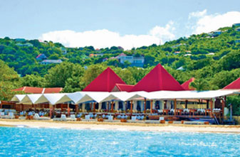 H διάσημη Nikki Beach in St. Bart's