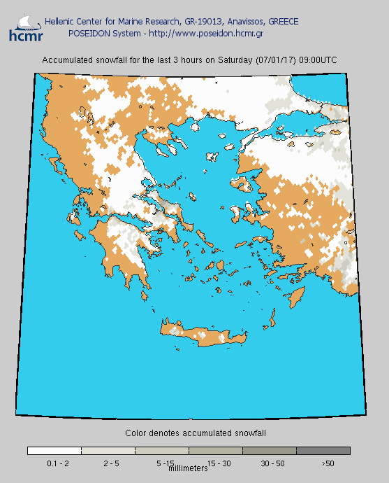 Το πρωί του Σαββάτου η χώρα ξυπνάει στα λευκά