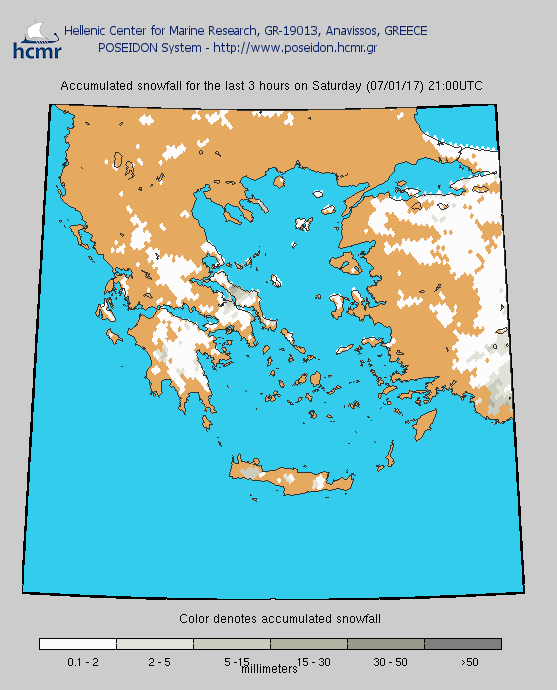 Από το βράδυ σταδιακά αρχίζουν να υποχωρούν, με τα χιόνια να παραμένουν στα νότια και την Αττική