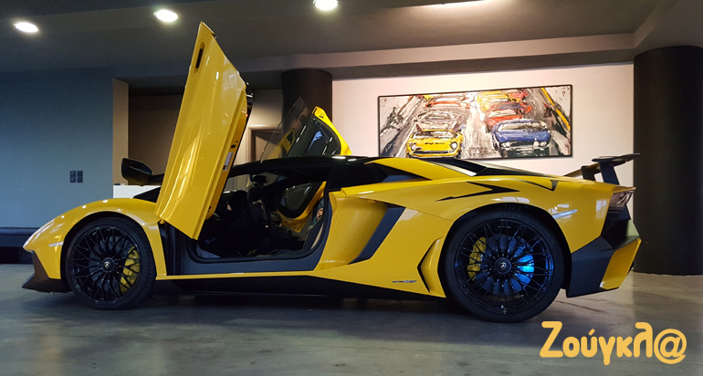 H Lamborghini Aventador SV των 750 ίππων...