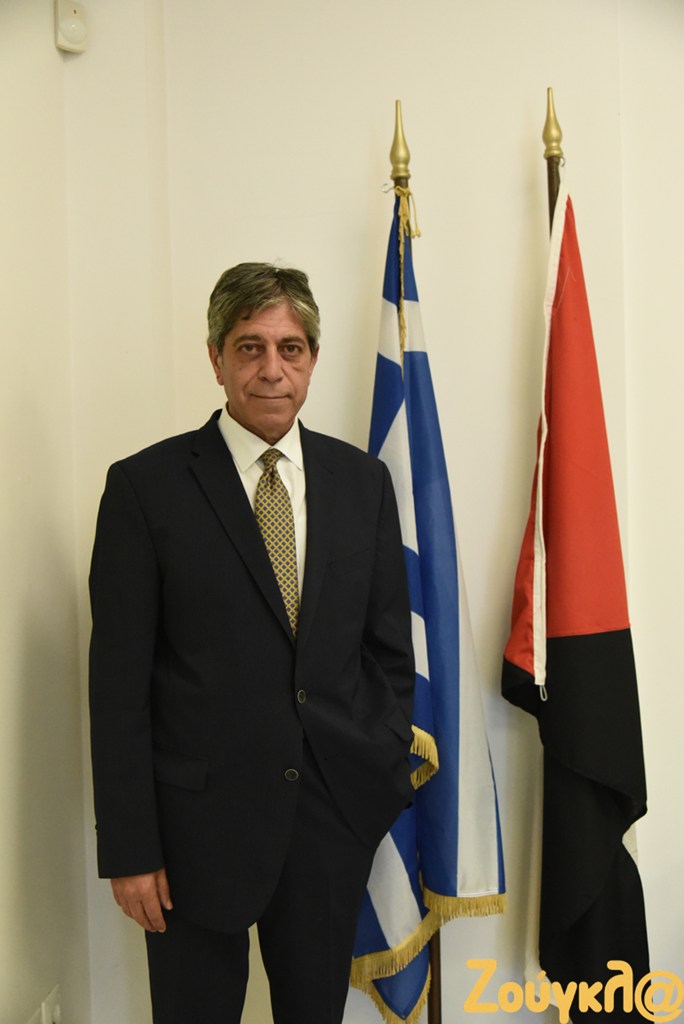 Ο Πρέσβης τους Κράτους της Παλαιστίνης στην Ελλάδα, Marwan Emile Toubassi