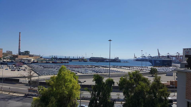  Σημερινή φωτογραφία από το λιμάνι στον Πειραιά!