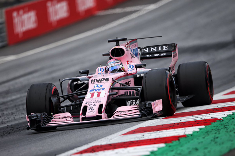 H Force India του Perez άγγιξε τα 324.3 χλμ./ώρα