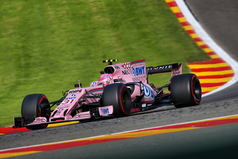 H Force India του Ocon άγγιξε τα 321.4 χλμ./ώρα