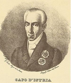 Ιωάννης Καποδίστριας (λιθογραφία του 1827)