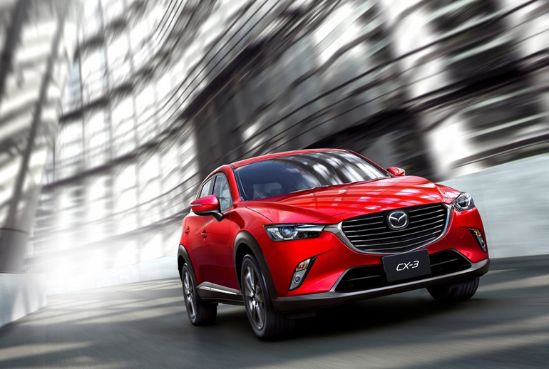 Η Mazda βγάζει πολύ σύγχρονα σχεδιαστικά αυτοκίνητα και με καλούς κινητήρες (στην φωτογραφία το CX-3)