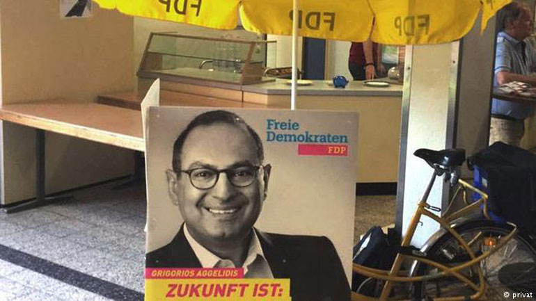 Ο νεοεκλεγείς βουλευτής του FDP Γρηγόρης Αγγελίδης