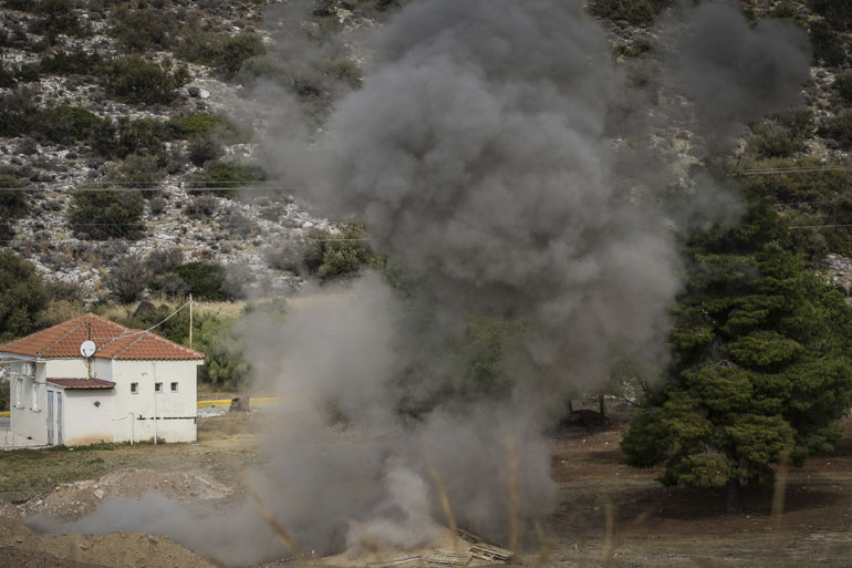 Η στιγμή της ελεγχόμενης έκρηξης