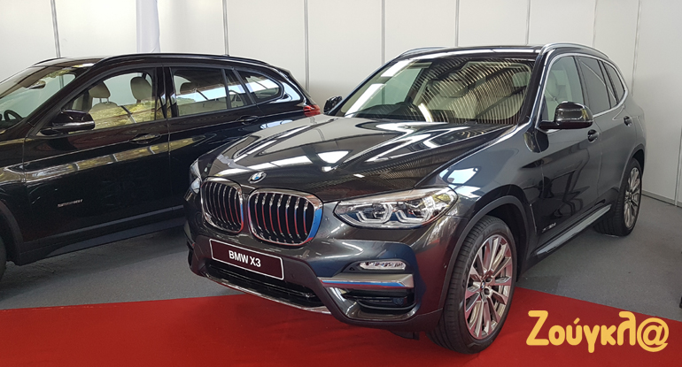 Η νέα γενιά της BMW X3 παρουσιάστηκε στην έκθεση