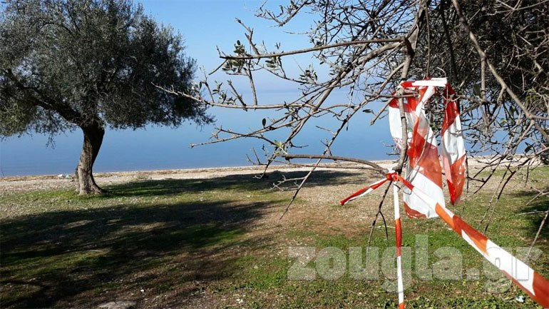 Το σημείο όπου βρέθηκε νεκρή η 44χρονη