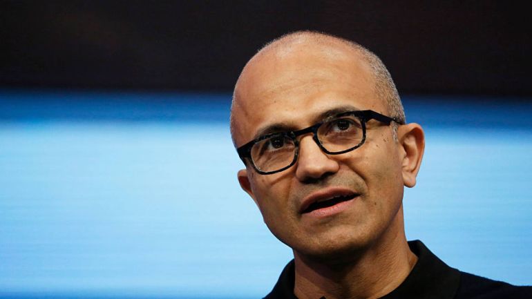 Ο Satya Nadella, CEO της Microsoft