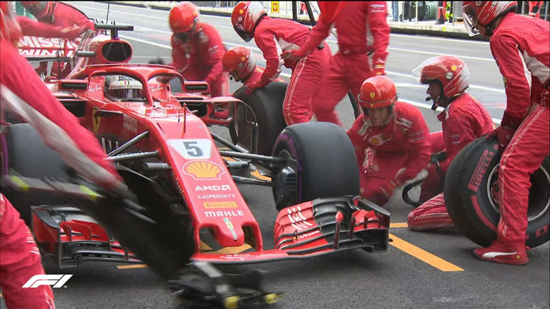 O Vettel το πάλεψε αλλά δεν τα κατάφερε...