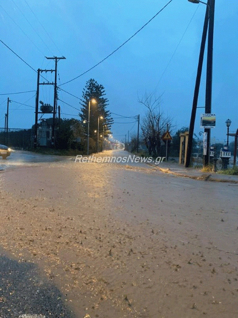 Εικόνες από τον Πλατανιά Ρεθύμνου