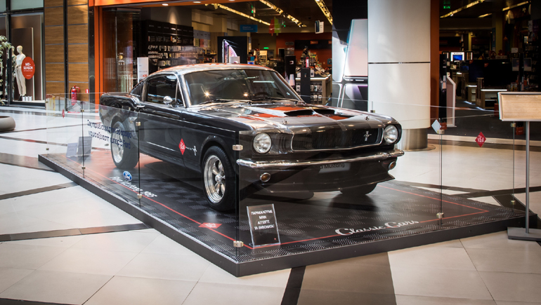 Η Ford Mustang 5.0 λίτρων Fastback «Eleanor» (1965) ανήκει στον Βασίλη Χατζηευθυμίου. Η συγκεκριμένη έχει κερδίσει 5 διακρίσεις σε διάφορα Car Shows και έχει πρωταγωνιστήσει σε 14 video clips σε Ελλάδα και εξωτερικό