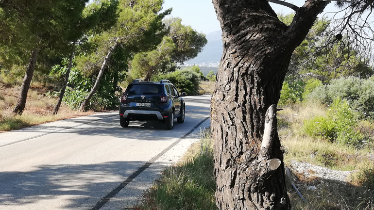 Η γωνία προσέγγισης είναι 30 μοίρες, ράμπας στις 21 μοίρες και διαφυγής στις 34 μοίρες