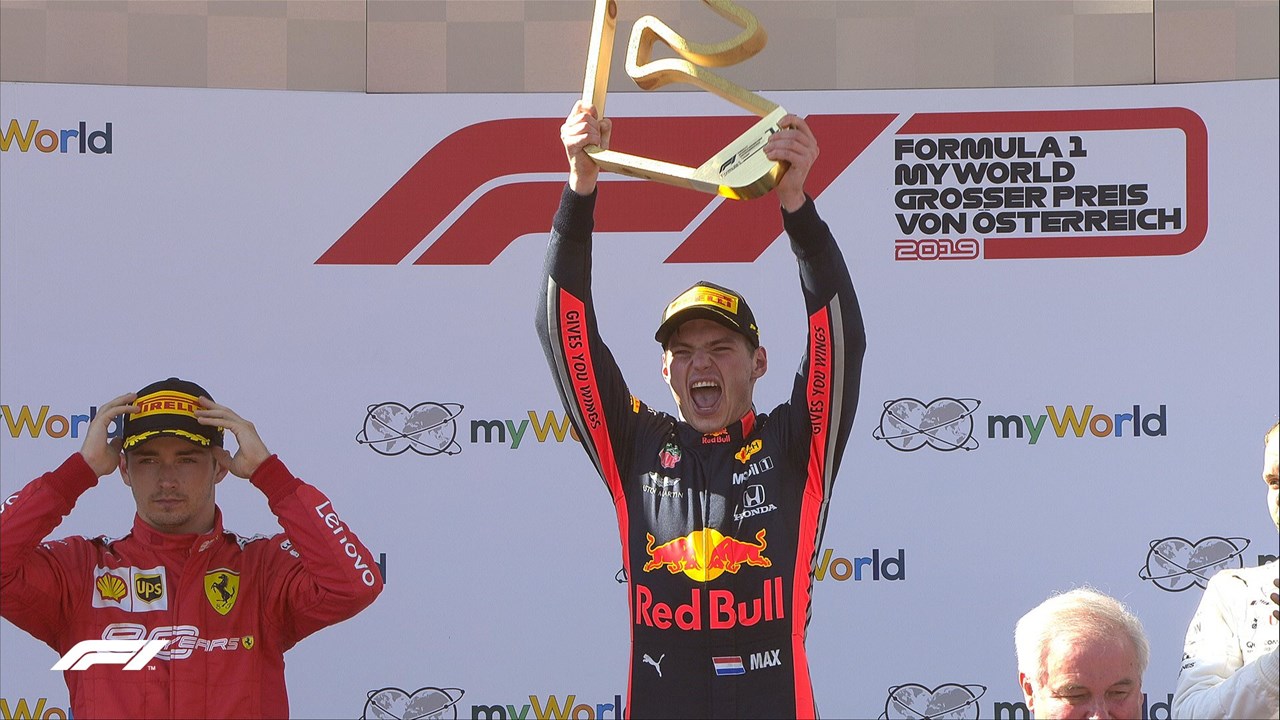 Τεράστια νίκη του Verstappen στο GP της Αυστρίας...