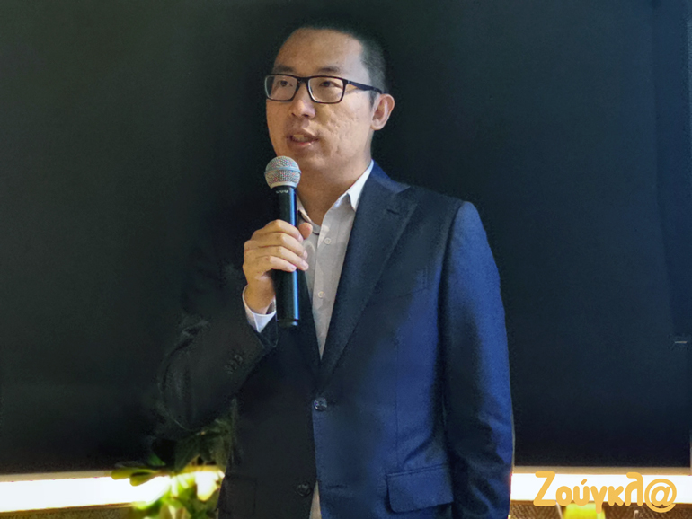 O κ. Lin Bing, Country Manager, Huawei Ελλάδος, ανακοίνωσε επίσημα ότι το P40 θα κυκλοφορήσει κανονικά στην Ελλάδα.