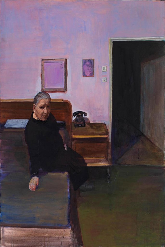 Σακαγιάν Εδουάρδο - Mother, 1987, oil on canvas, 150x100