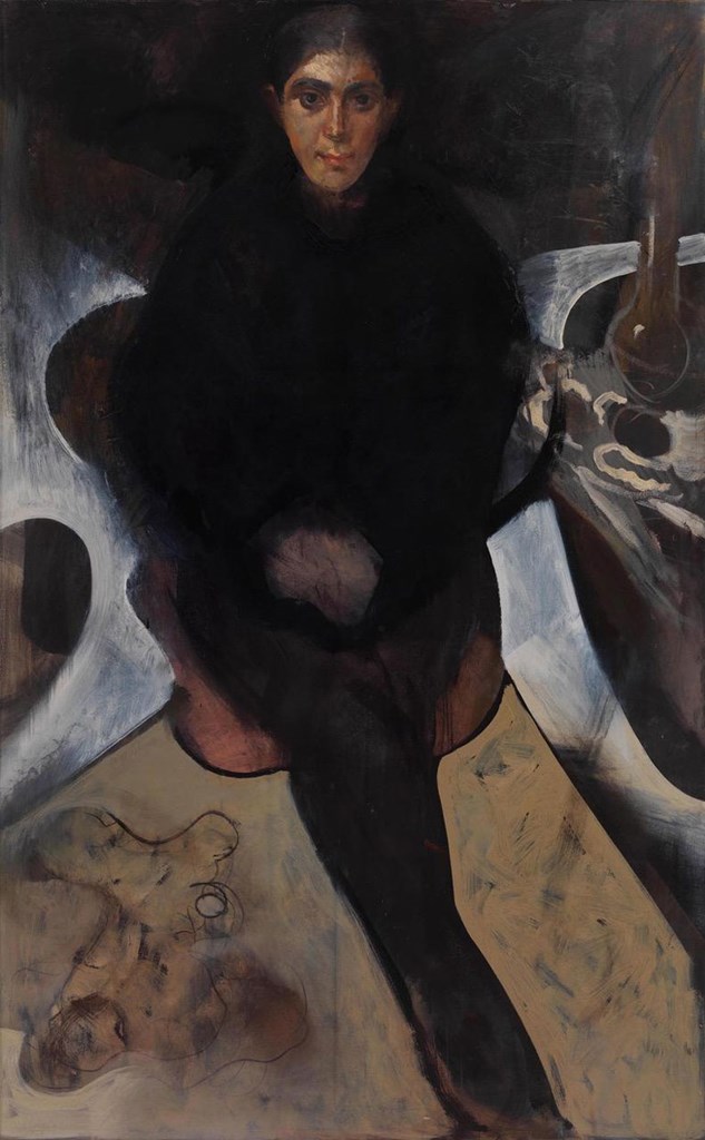  Μαρκίδης Χρήστος - Figure, 1989 – 90, oil on canvas, 160x100