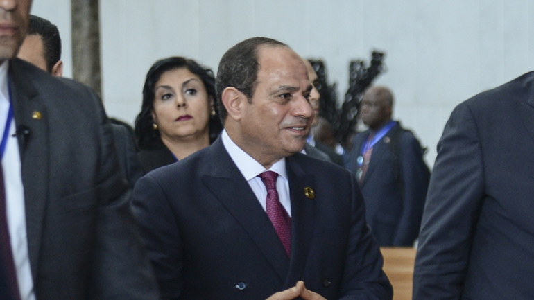 Ο Πρόεδρος της Αιγύπτου Αμπτέλ Φατάχ Ελ Σίσι
