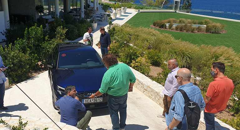  Η παρουσίαση του νέου Audi A3 έγινε στο Astir Palace στη Βουλιαγμένη.