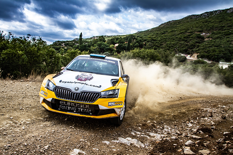 Skoda Fabia R5 και... πρώτη θέση σε πρωταθληματικό αγώνα