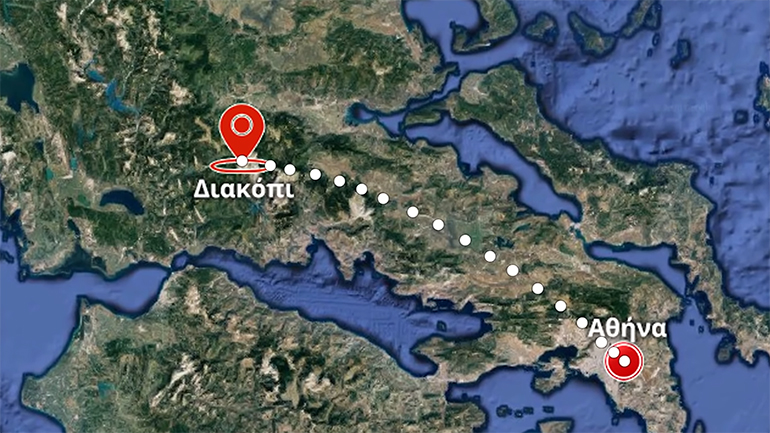 Το χωριό Διακόπι βρίσκεται στο νομό Φωκίδας, σχεδόν 300 χλμ. από την Αθήνα και δίπλα στην τεχνητή λίμνη Μόρνου