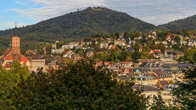 Χαρακτηριστική φωτογραφία από το Baden Baden της Γερμανίας