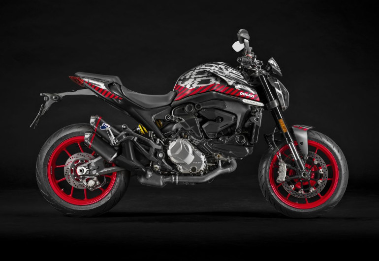 Η Ducati δίνει τη δυνατότητα για customizing με πολύ όμορφα γραφικά