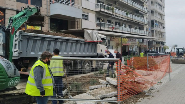 Θεσσαλονίκη: Υπόγειοι κάδοι απορριμμάτων τοποθετούνται στο ιστορικό κέντρο